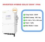 Inverter Hybrid Solis 12KW 1 Pha – S6-EH1P12K03-NV-YD-L - Ảnh 2